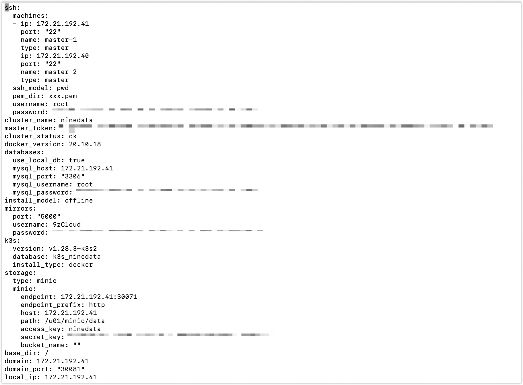 Configuration